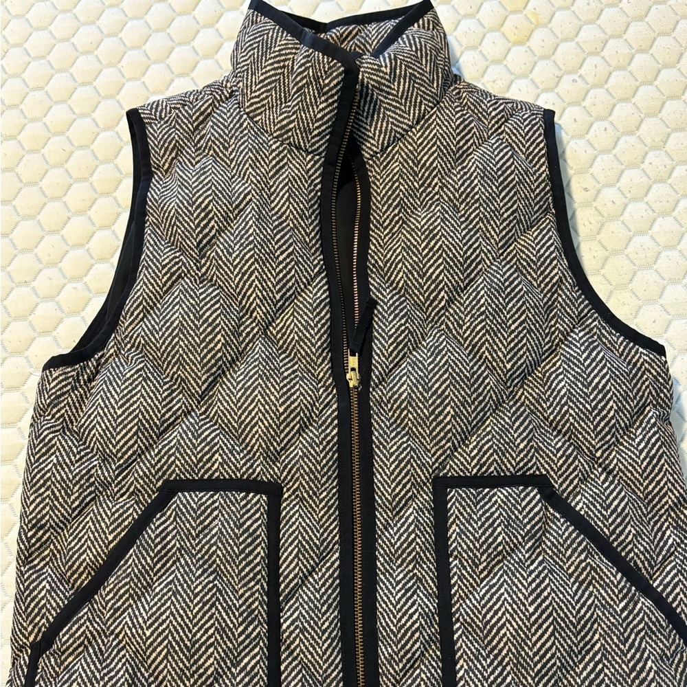 J. crew Herringbone vest